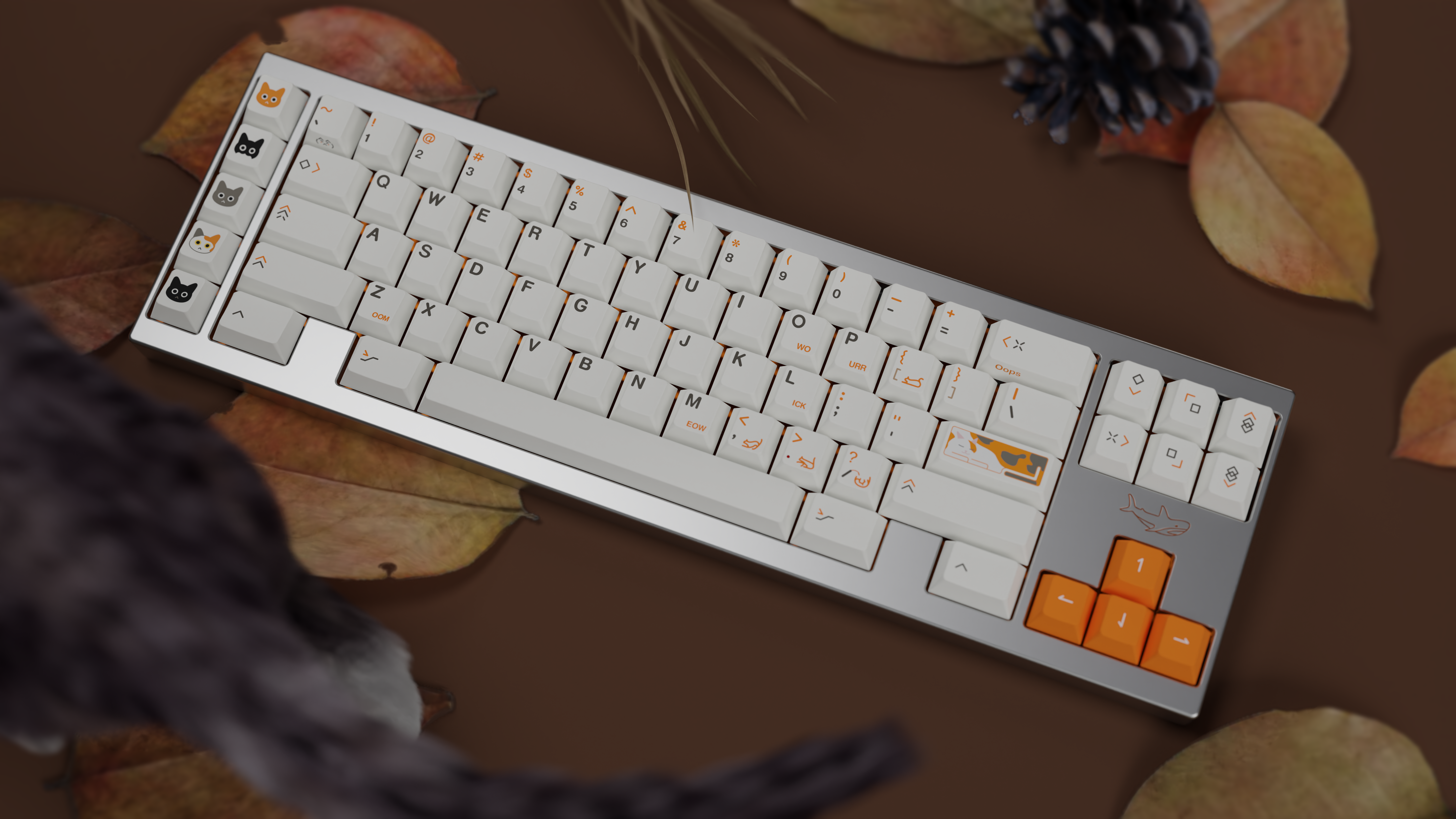 MW Calico Keycaps